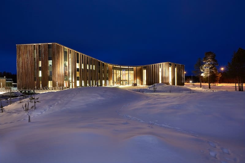 Sami parliament and cultural center in Inari