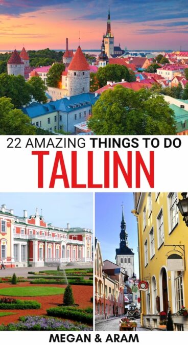 Are you looking for the best things to do in Tallinn on your first trip to Estonia's capital? This guide contains the top Tallinn attractions, day trips, and more! | What to do in Tallinn | Tallinn itinerary | Visit Tallinn | Tallinn day trips | Tallinn sightseeing | Tallinn restaurants | Places to visit in Tallinn