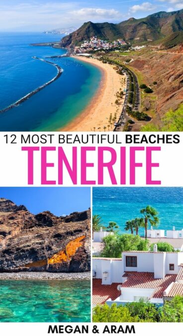 Are you looking for the most beautiful Tenerife beaches for an upcoming trip? This guide covers the best beaches on Tenerife, and what to do on each! | Things to do in Tenerife | Tenerife activities | What to do in tenerife | tenerife itinerary | Tenerife tours | Where to stay in Tenerife