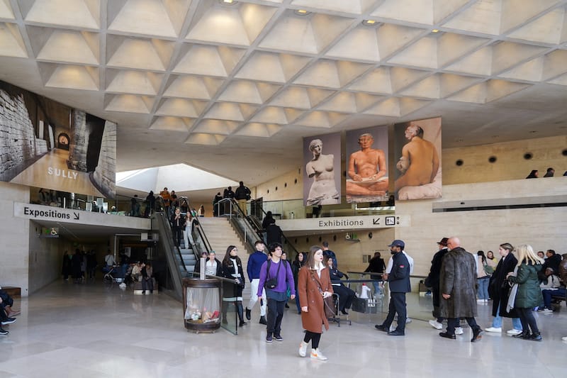 The Sully Wing in the Louvre