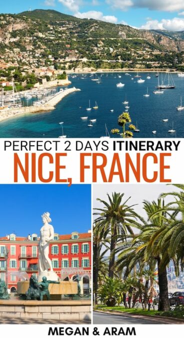 Are you looking for the best way to spend 2 days in Nice? This Nice itinerary details how to maximize your weekend and enjoy an epic 48 hours in the city! | Weekend in Nice | Itinerary for Nice | 3 days in Nice | 48 hours in Nice | One day in Nice | What to do in Nice | Things to do in Nice | Visit Nice | Things to see in Nice | Nice places to visit | Day trips from Nice | Day tours from Nice