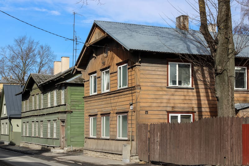 Wooden homes of Tallinn