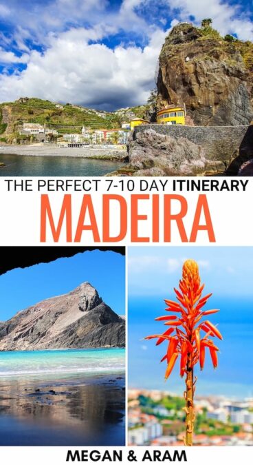 Are you looking for the best way to spend 7 days in Madeira (or more!)? This Madeira itinerary covers it all from where to stay, etc! Map included! | Itinerary Madeira | things to do in Madeira | What to do in Madeira | Madeira road trip | One week in Madeira | 10 days in Madeira | Madeira 7 day itinerary | Madeira sightseeing | Places to visit in Madeira | Madeira tours