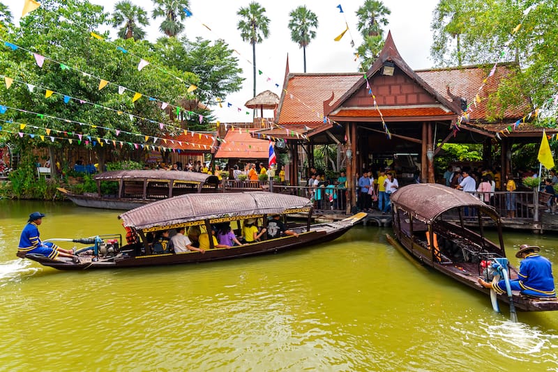 Ayutthaya Floating Markets - ploypemuk - Shutterstock