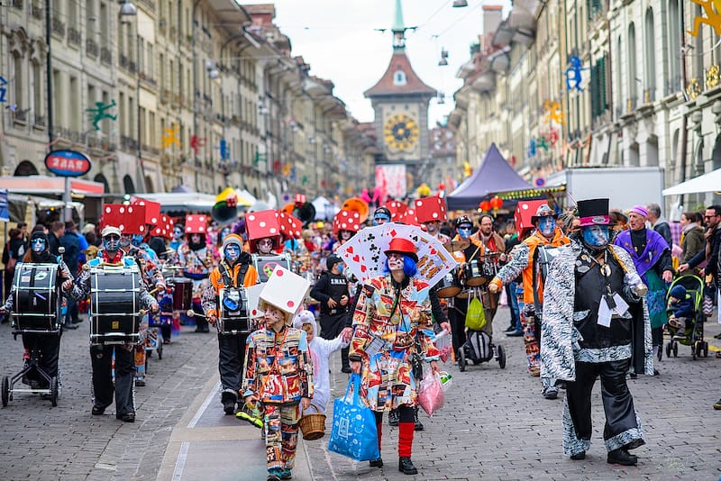 Carnival (Fasnacht) in Bern - Kitty Bern - Shutterstock