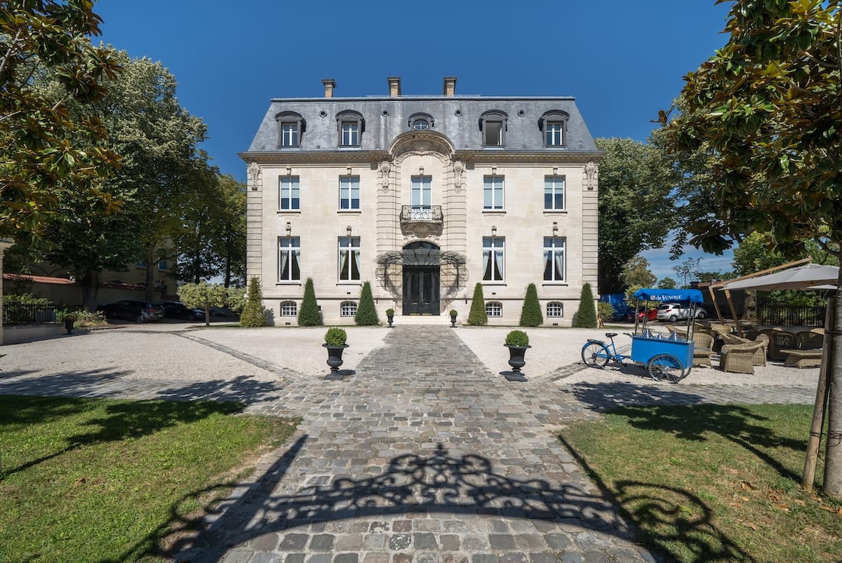 Champagne house de Venoge on Avenue de Champagne in Epernay