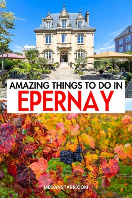 Are you looking for the best things to do in Epernay? This guide will help you find the best Epernay attractions, museums, restaurants, and landmarks to add to your itinerary! Save this Epernay bucket list for later! | Epernay things to do | What to do in Epernay | Epernay landmarks | Epernay sightseeing | Epernay museums | Epernay restaurants | Epernay travel guide | Epernay itinerary