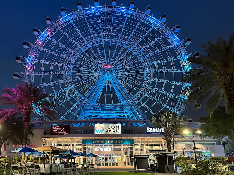 ICON Park Ferris Wheel in Orlando
