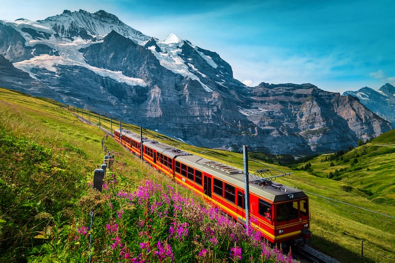 Jungfrau mountains