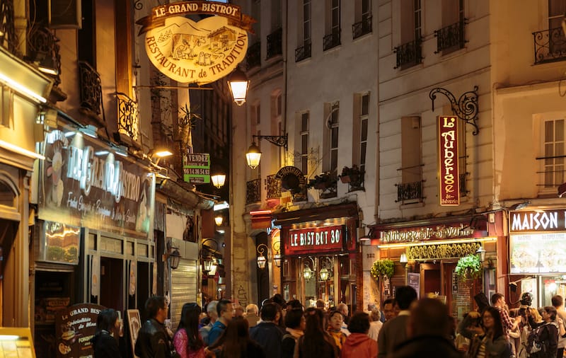 Latin Quarter in Paris - wjarek - Shutterstock