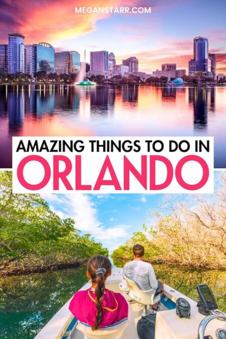 Are you looking for the best things to do in Orlando? This guide will help you find the best Orlando attractions, museums, restaurants, and landmarks to add to your itinerary! Save this Orlando bucket list for later! | Orlando things to do | What to do in Orlando | Orlando landmarks | Orlando sightseeing | Orlando museums | Orlando restaurants | Orlando travel guide | Orlando itinerary