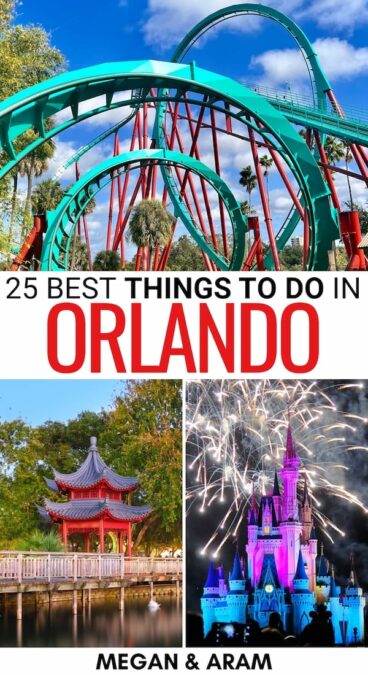 Looking for the best things to do in Orlando as a first-time visitor? This guide has you covered - from the top attractions, day trips, and parks - we cover it all! | Orlando landmarks | Orlando theme parks | What to do in Orlando | Places to visit in Orlando | Orlando itinerary | Orlando things to do | Orlando attractions | Visit Orlando | Orlando day trips | Day trips from Orlando