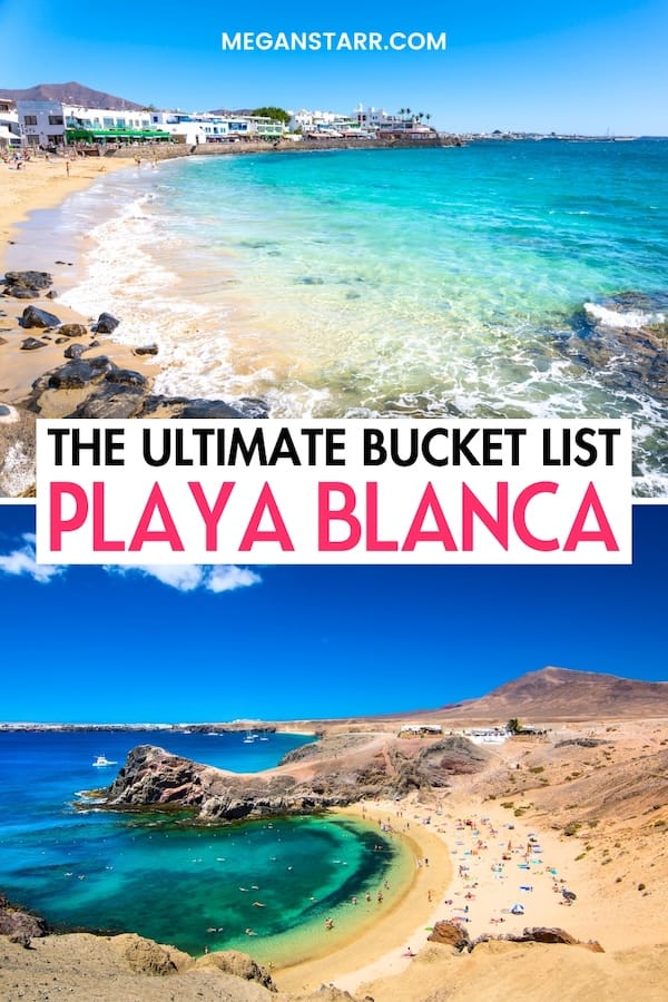 Are you looking for the best things to do in Playa Blanca, Lanzarote? This guide details the top Playa Blanca attractions, including beaches, places to eat, landmarks, and more! This is your Playa Blanca bucket list! | What to do in Playa Blanca | Playa Blanca landmarks | Playa Blanca restaurants | Playa Blanca things to do | Visit Playa Blanca | Playa Blanca day trips | Day trips from Playa Blanca | Playa Blanca sightseeing | Playa Blanca for first-timers | Playa Blanca itinerary