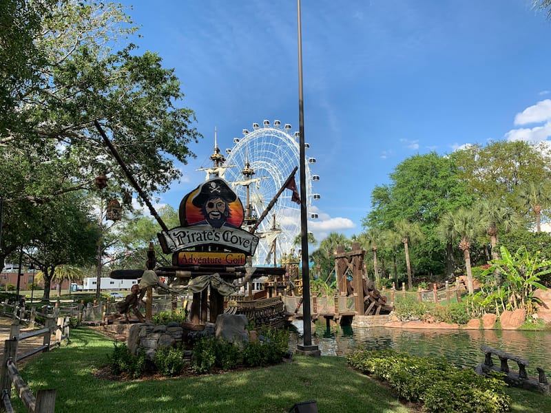 Pirate's Cove Adventure Golf  - LnP images - Shutterstock