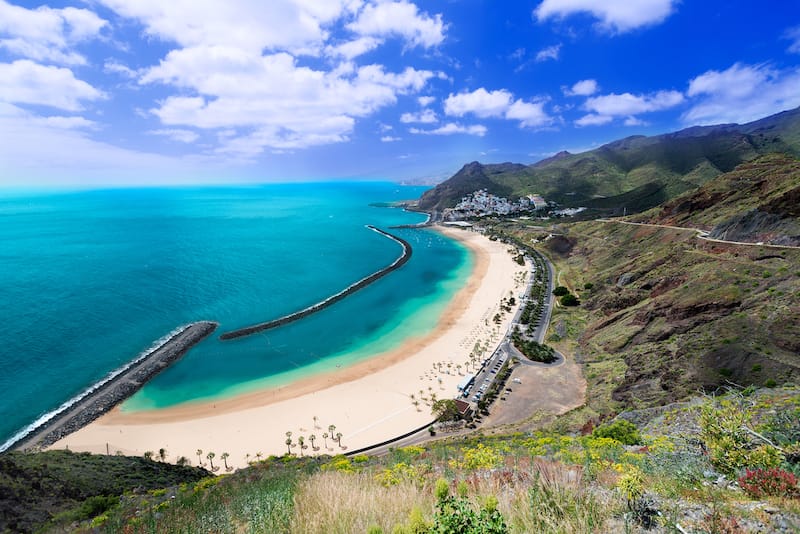 Playa de Las Teresitas near Santa Cruz de Tenerife