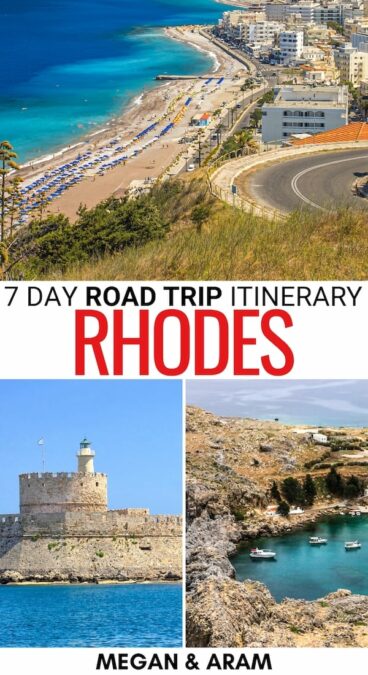 Are you looking for the best way to maximize 7 days in Rhodes? This Rhodes itinerary takes you to the best attractions, including where to stay and more! | Week in Rhodes | Rhodes road trip | What to do in Rhodes | Where to stay in Rhodes | Things to do in Rhodes | itinerary Rhodes | Rhodes attractions | Rhodes landmarks | Rhodes historical sites | Rhodes sightseeing