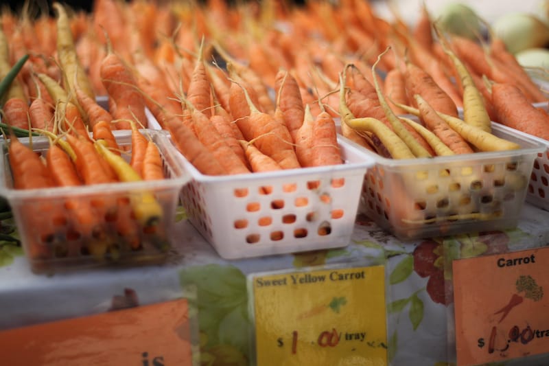 Be sure to visit the farmersʻ market in Stevens Point!