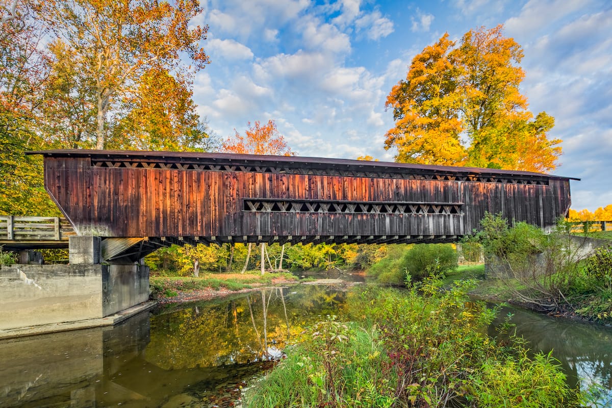 Benetka Road Covered Bridge 