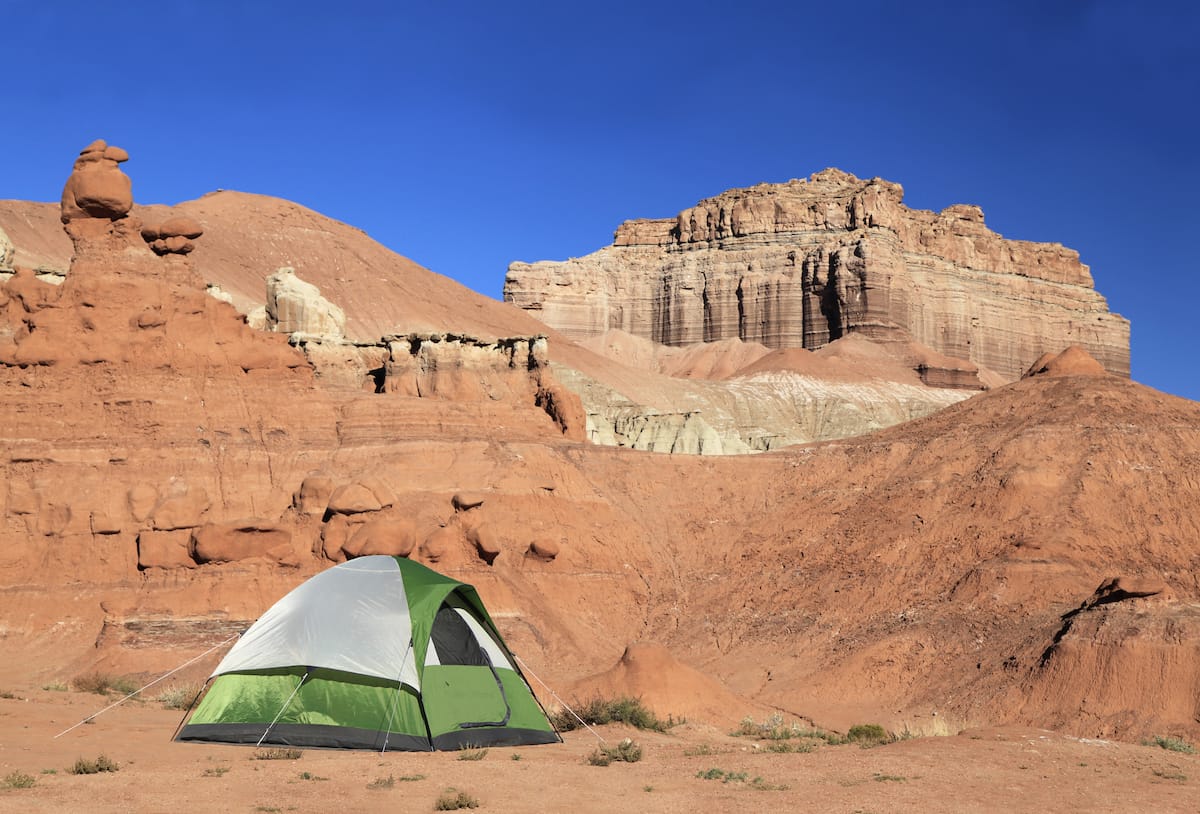 Best places to go camping in Utah (Goblin Valley)