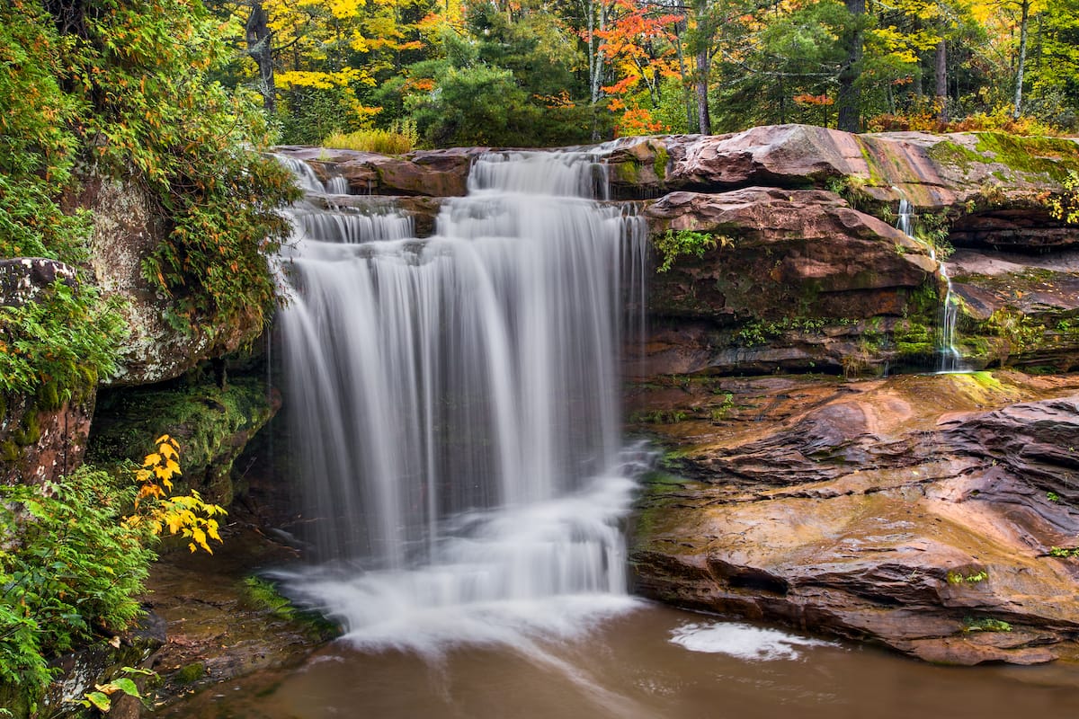 Best waterfalls in Michigan