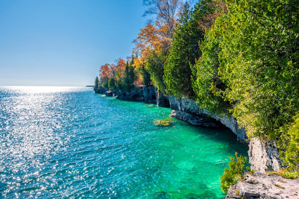 Cave Point County Park