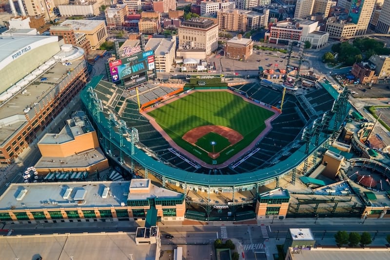 Comerica Park – SNEHIT PHOTO – Shutterstock 