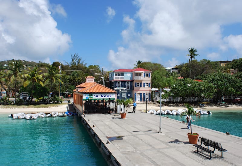 Cruz Bay Pier