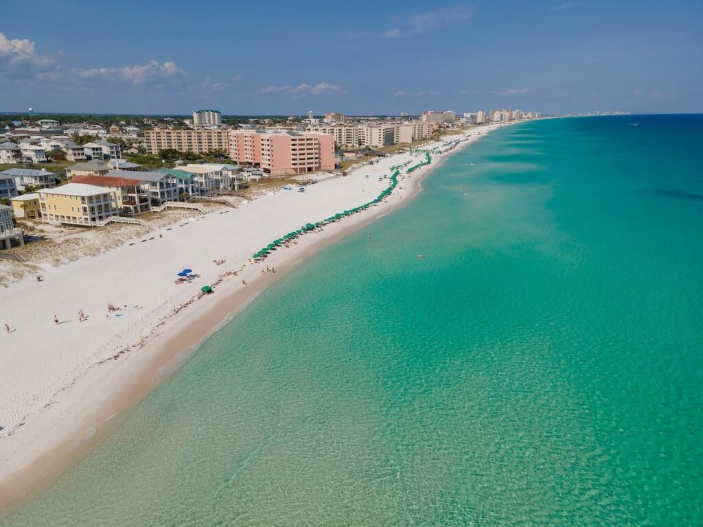 Destin, Florida from above