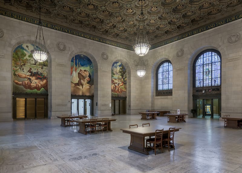 Detroit Public Library – Nagel Photography – Shutterstock 
