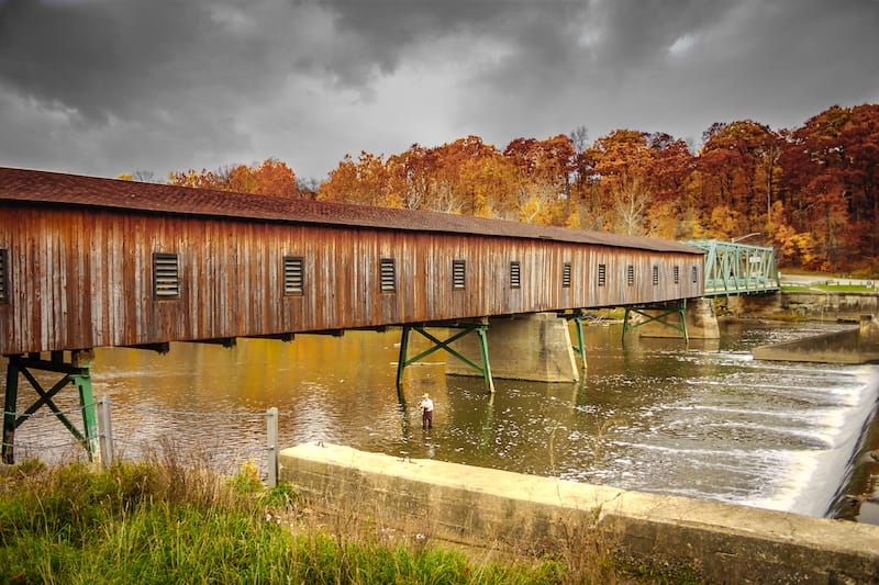 Harpersfield Covered Bridge