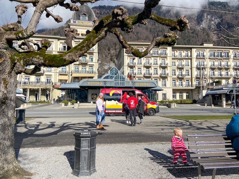 Meeting point in Interlaken 