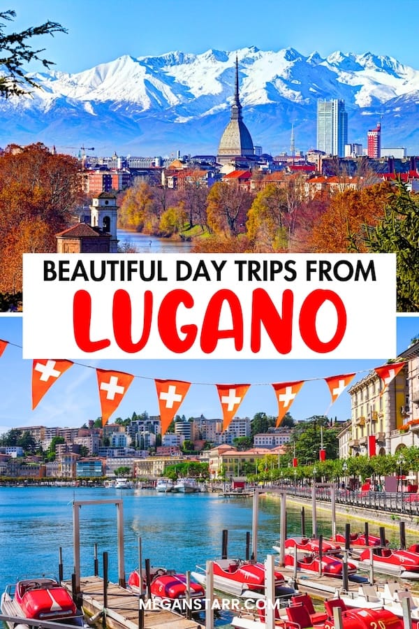 Are you looking for the best day trips from Lugano, Switzerland? This guide includes some of my top picks – from jaw-dropping nature to cute villages… and more! Click to learn more! | Lugano day trips | Places to visit near Lugano | Places near Lugano | Lugano itinerary | Things to do in Lugano | What to do in Lugano | Villages Near Lugano | Weekend Breaks from Lugano | Day tours from Lugano