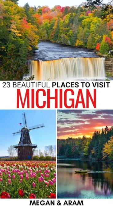 Are you taking a trip to Michigan soon? These are the best places to visit in Michigan that will help you plan your itinerary accordingly! Click to learn more! | Michigan places to visit | Places in Michigan | Destinations in Michigan | Michigan small towns | Small towns in Michigan | Romantic getaways in Michigan | Weekend getaways in Michigan | Things to do in Michigan | Michigan itinerary