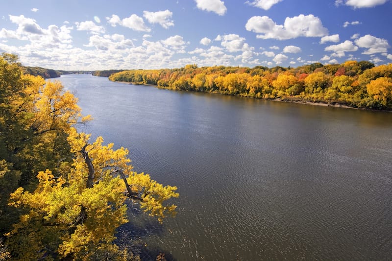 Mississippi River in Minnesota