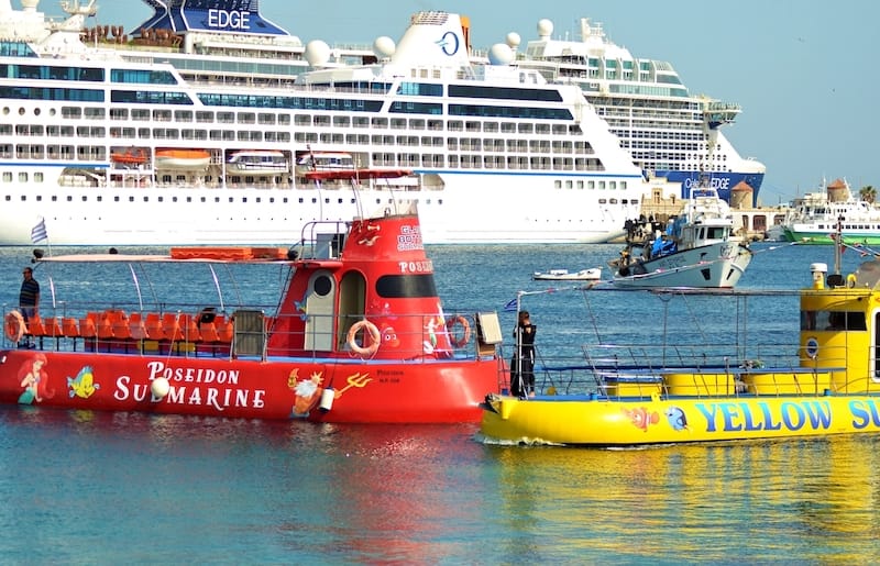 Submarine cruises are a popular thing to do in Rhodes! - SE-photo - Shutterstock