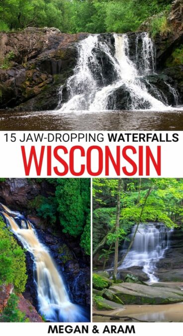 Looking for the best waterfalls in Wisconsin? These Wisconsin waterfalls are a must for any itinerary! Keep reading to find out the best waterfall hikes in WI! | Places to visit in Wisconsin | Wisconsin waterfall hikes | Waterfall hikes in Wisconsin | Wisconsin itinerary | Nature in Wisconsin | Things to do in Wisconsin | What to do in Wisconsin | Wisconsin bucket list | Waterfalls in WI | WI waterfalls