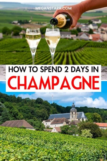 Are you looking for the best way to spend two days in Champagne? This is the ultimate 2-day Champagne itinerary, from what to do to where to eat (and even stay). I explain how to maximize your time in Champagne without missing out on any of the fun! Click to learn more. | Weekend in Champagne | Visit Champagne | Things to do in Champagne | What to do in Champagne | Itinerary Champagne | 2 days in Champagne | Day trip to Champagne | Travel to Champagne | Champagne sightseeing | Champagne restaurants | Champagne hotels | Where to stay in Champagne | Hotels in Champagne | Champagne travel guide | Champagne 2-day itinerary | Champagne two-day itinerary | Champagne day trip