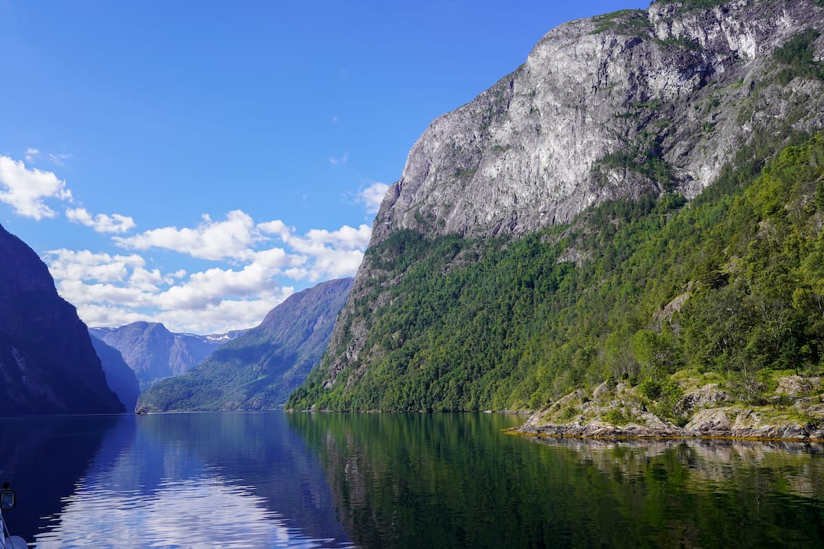 Fjord around Flåm