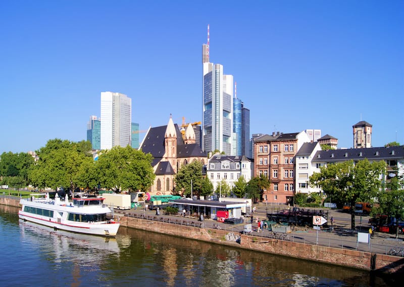 Frankfurt in summer