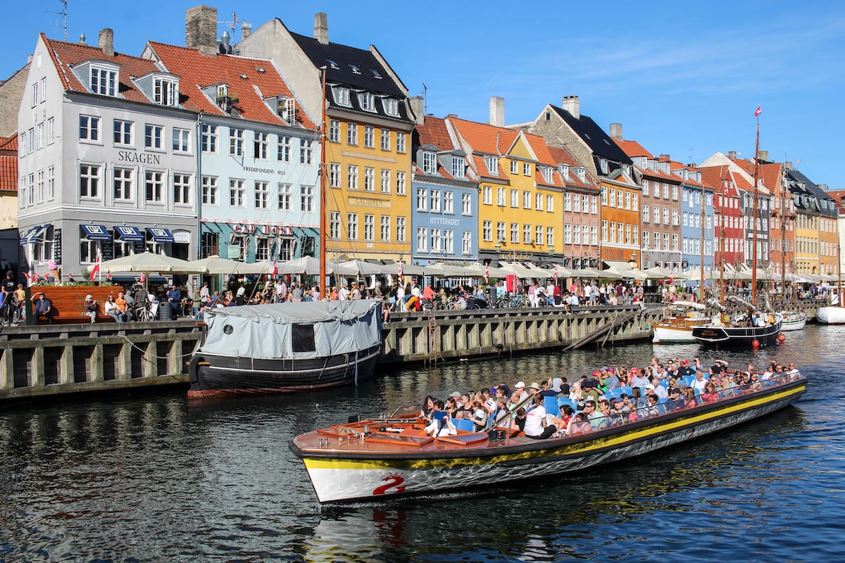 Taking a boat trip is one of the top things to do in Copenhagen!