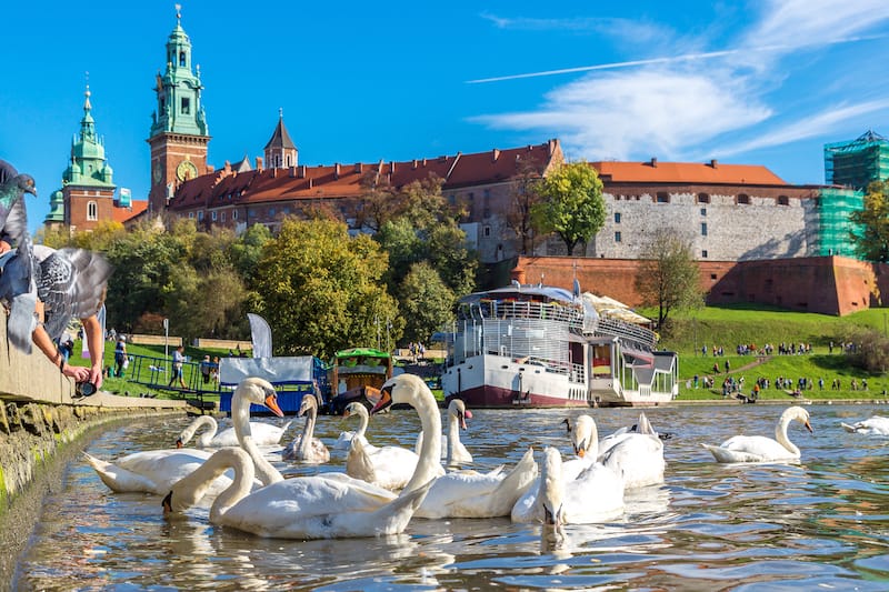 Krakow in summer