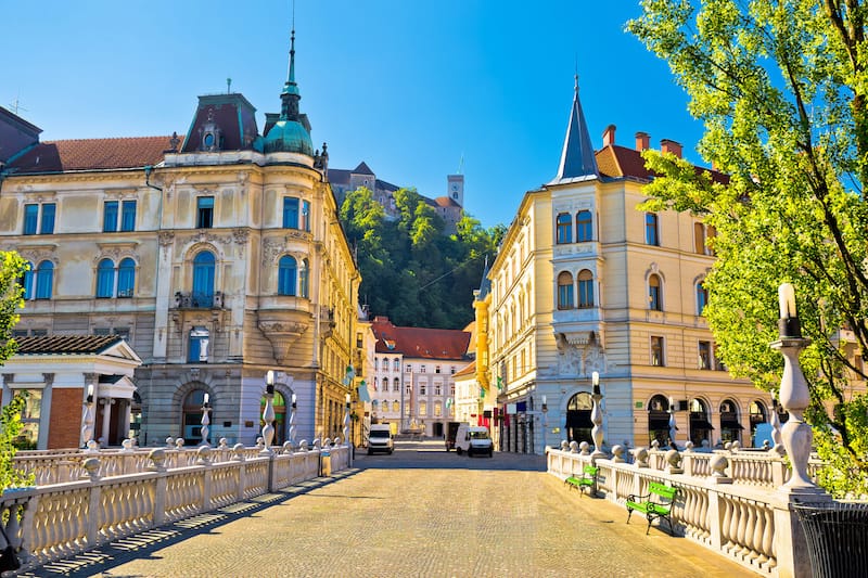 Ljubljana in summer
