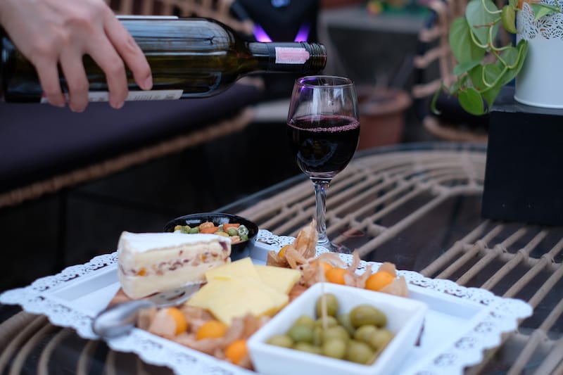 One of the best things to do is drink wine and eat cheese!