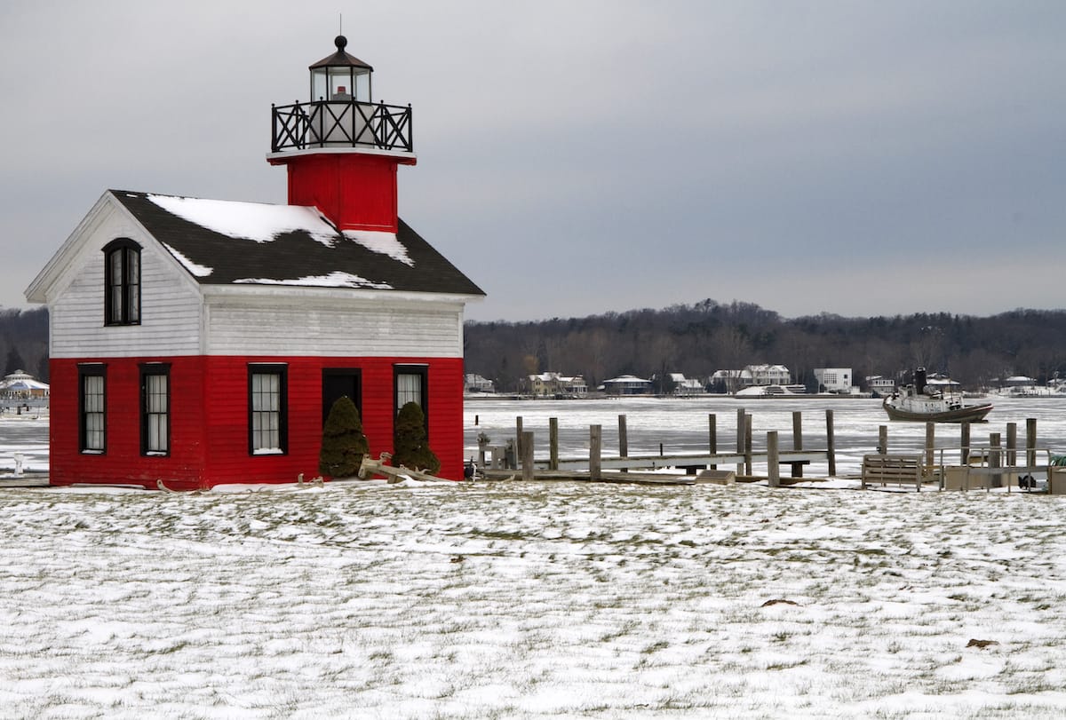 Saugatuck in winter