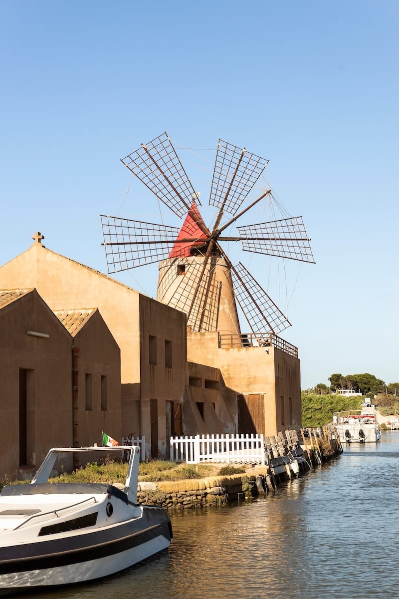 Trapani in summer