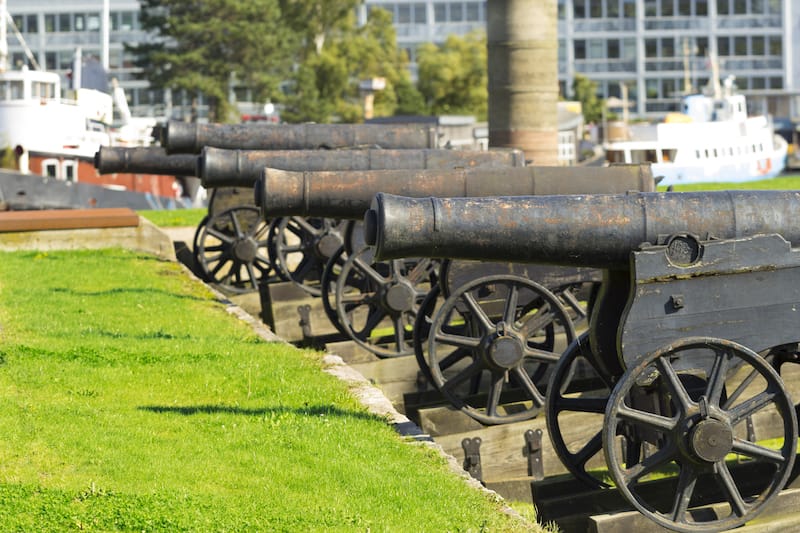 You can see Danish military history all throughout Copenhagen