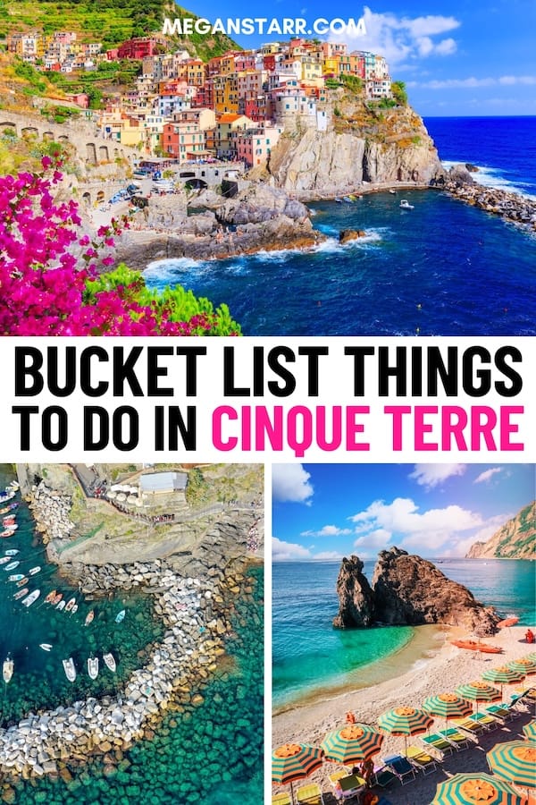 Are you looking for the best things to do in Cinque Terre, Italy? This guide details the top Cinque Terre attractions, including coastal hikes, places to eat, landmarks, and more! This is your Cinque Terre bucket list! | What to do in Cinque Terre | Cinque Terre landmarks | Cinque Terre restaurants | Cinque Terre things to do | Visit Cinque Terre | Cinque Terre day trips | Day trips from Cinque Terre | Cinque Terre sightseeing | Cinque Terre for first-timers | Cinque Terre itinerary