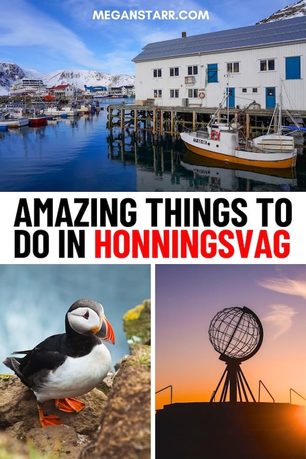 Looking for the best things to do in Honningsvåg, Norway, the gateway to North Cape? This guide will get you started with food, day trips, nature, and more! | Honningsvag travel guide | What to do in Honningsvag | Honningsvag things to do | Honningsvag tips | Honningsvag restaurants | Honningsvag itinerary | North Cape itinerary | Things to do in North Cape | Magerøya Norway | Honningsvag bucket list | Norway bucket list | Visit North Cape | Visit Honningsvag | Where to stay in Honningsvag