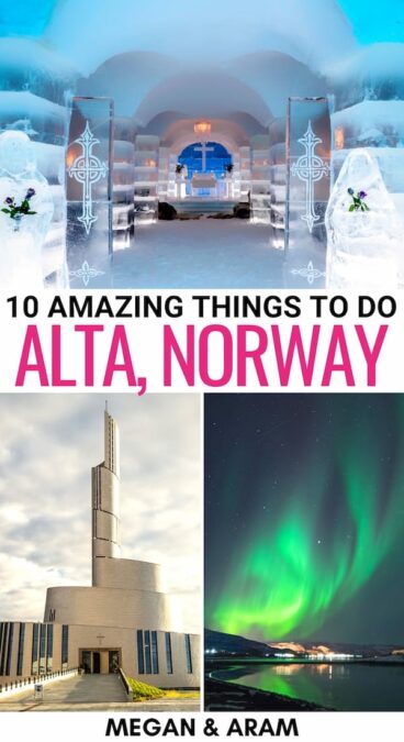 Looking for the best things to do in Alta, Norway for your trip? This 'all-seasons' guide covers some of Alta's top attractions, landmarks, and even tours! | What to do in Alta Norway | Alta Norway tours | Tours in Alta Norway | Places to visit in Alta | Alta in winter | Alta in summer | Alta activities