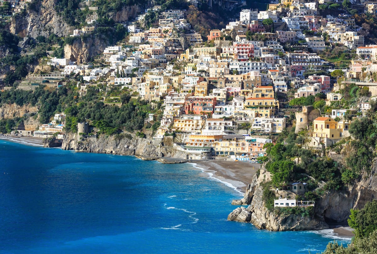 Amalfi Coast in winter (Positano)